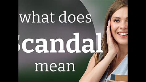 scandsl|what does scandal mean.